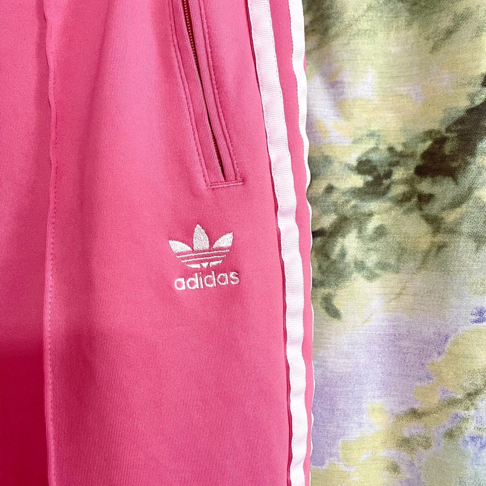 Pink Adidas Joggers